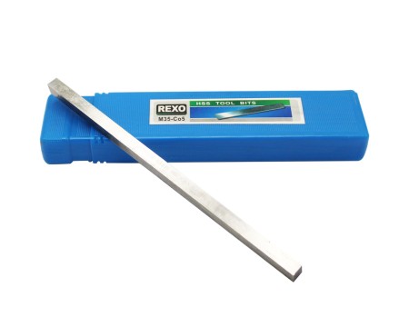 تیغچه تراش کبالت طول 200 عرض 8 ضخامت 8 آلیاژ HSS رکسو REXO