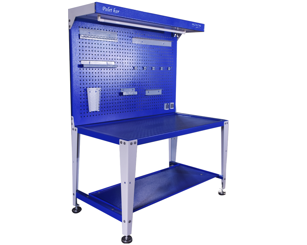 میز کار کارگاهی مدل D-1010-M برند پالت کار