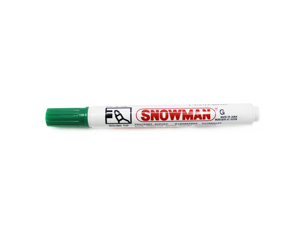 ماژیک کوچک Snowman سبز