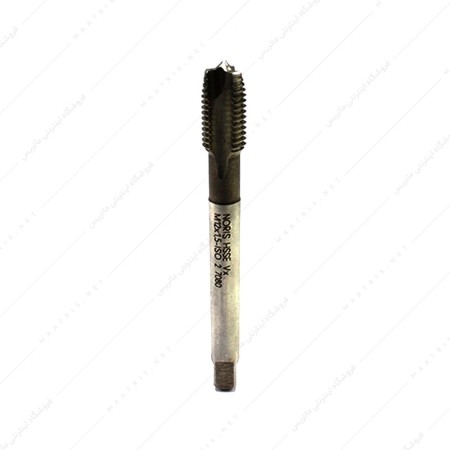 قلاویز ماشینی مستقیم HSSE سایز 12 گام 1/5 دنده ریز برند نوریس