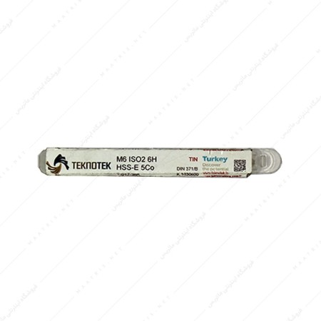 قلاویز ماشینی مستقیم کبالت دار سایز 6 میلی متر برند تکنو تک