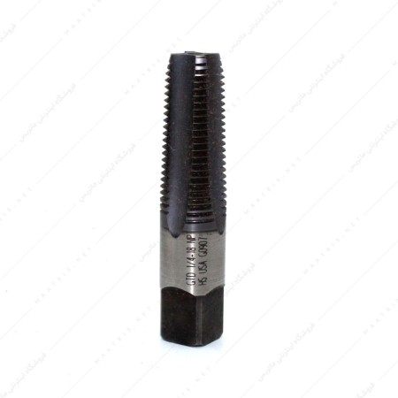 قلاویز ماشینی مستقیم HSS سایز 1/4 اینچ 18 دنده NPT برند GTD