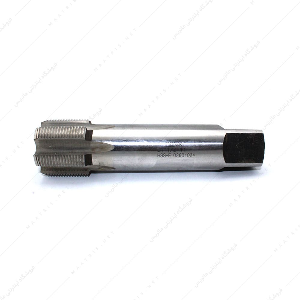 قلاویز ماشینی مستقیم HSSE سایز 1-1/2 اینچ 11 دنده لوله برند نارکس