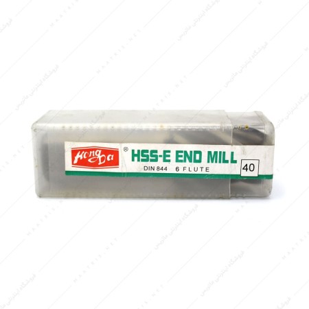 فرز انگشتی 40 HSSE سرتخت طول 133 برند هانگدا