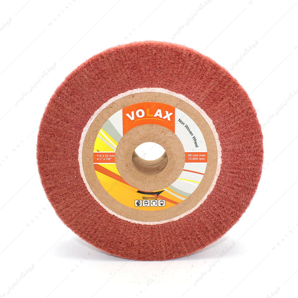 اسکاچ هزارلا قطر 200 ضخامت 50 میلی متر زبری p240 برند VOLAX