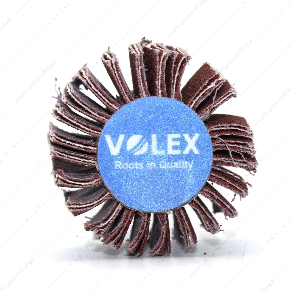 سنباده چتری قطر 50 ارتفاع 20 دنباله 6 برند VOLEX ترک 