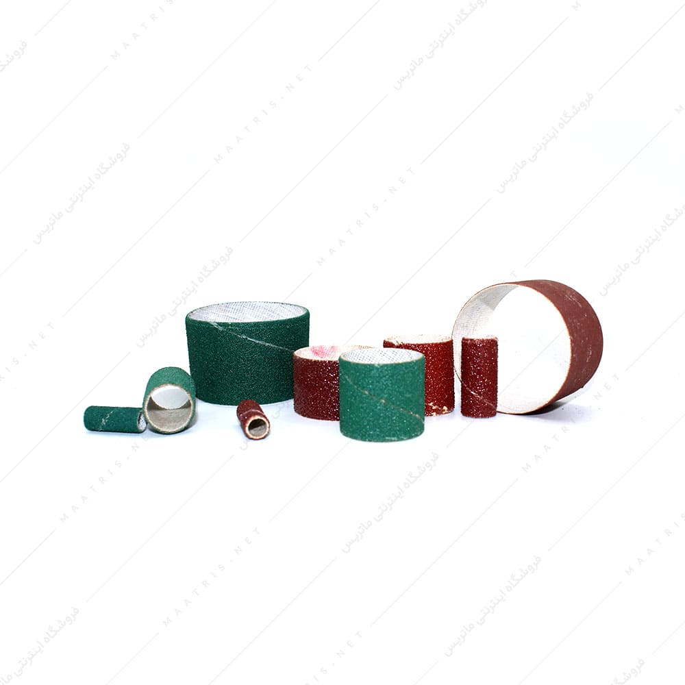سنباده حلقوی قطر 25 ارتفاع 30 سبز