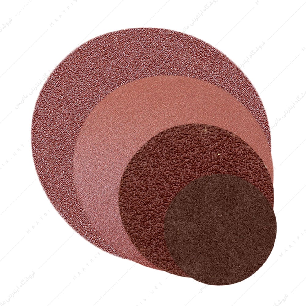 سنباده دیسکی پشت چسبی قطر 40 زبری p80