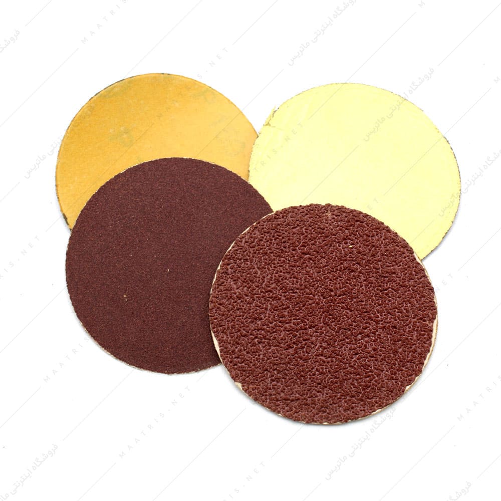 سنباده دیسکی پشت چسبی قطر 40 زبری p80