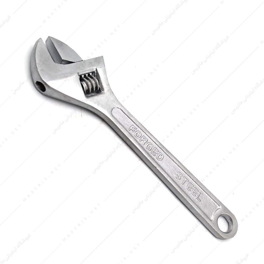 آچار فرانسه 8 اینچ برند آلاتا پلاس کد 8908