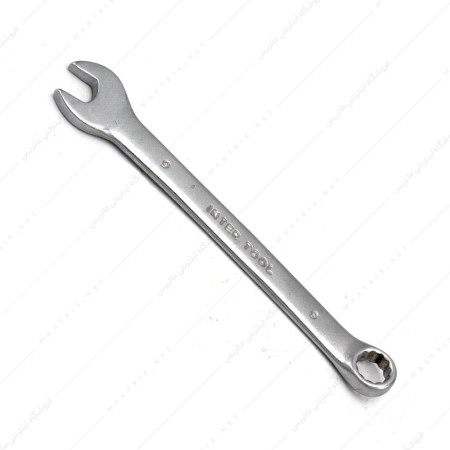 آچار یک سر تخت یک سر رینگی9 میلیمتر برند INTER TOOL