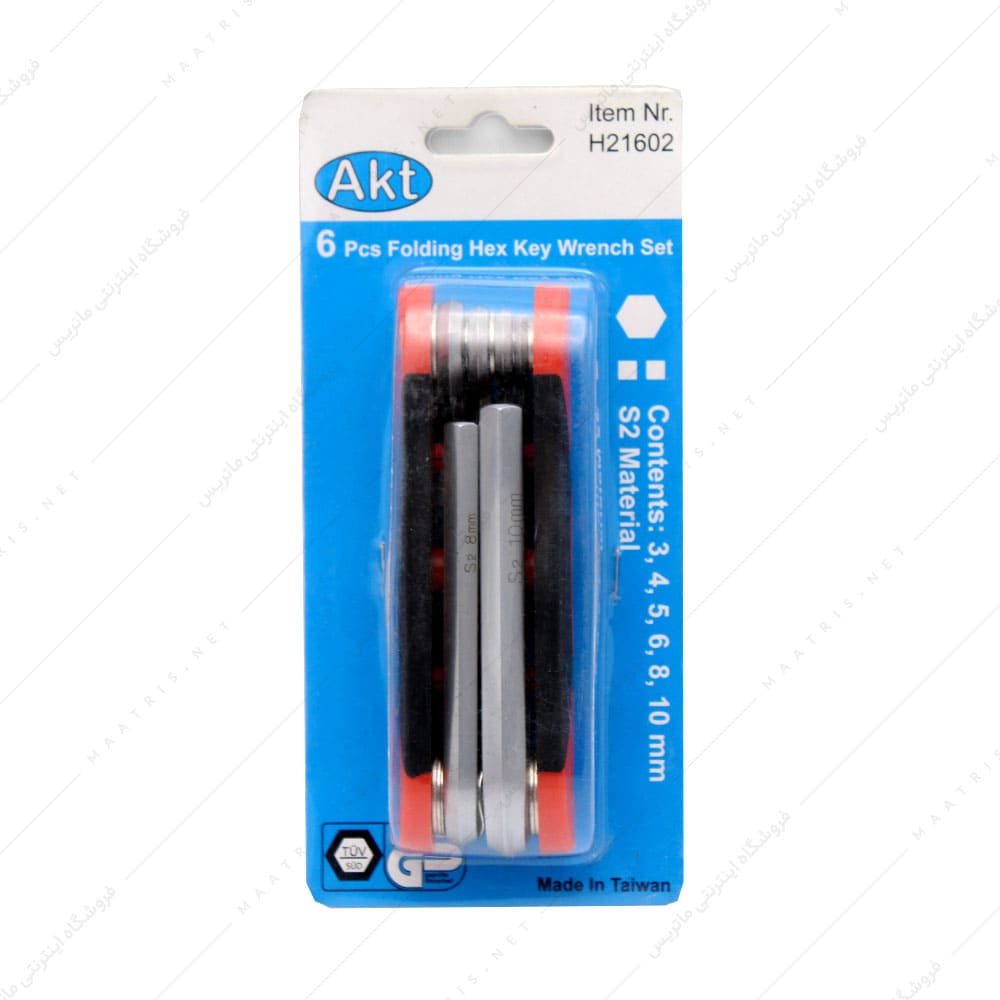 ست آلن مشتی 3 تا 10 میلیمتر برند AKT