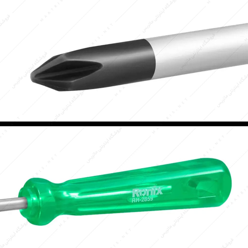 پیچ گوشتی 150×5 چهار سو کد RH-2859 برند رونیکس
