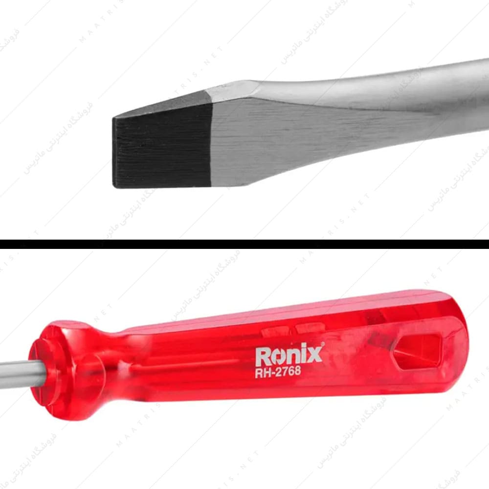 پیچ گوشتی دوسو سایز 125×6 میلی متر کد RH-2768 برند رونیکس