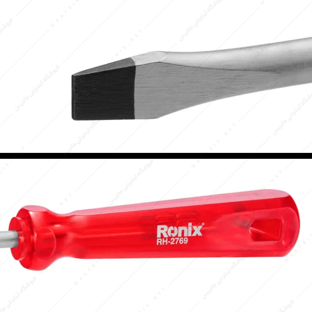 پیچ گوشتی دوسو سایز 150×6 میلی متر کد RH-2769 برند رونیکس