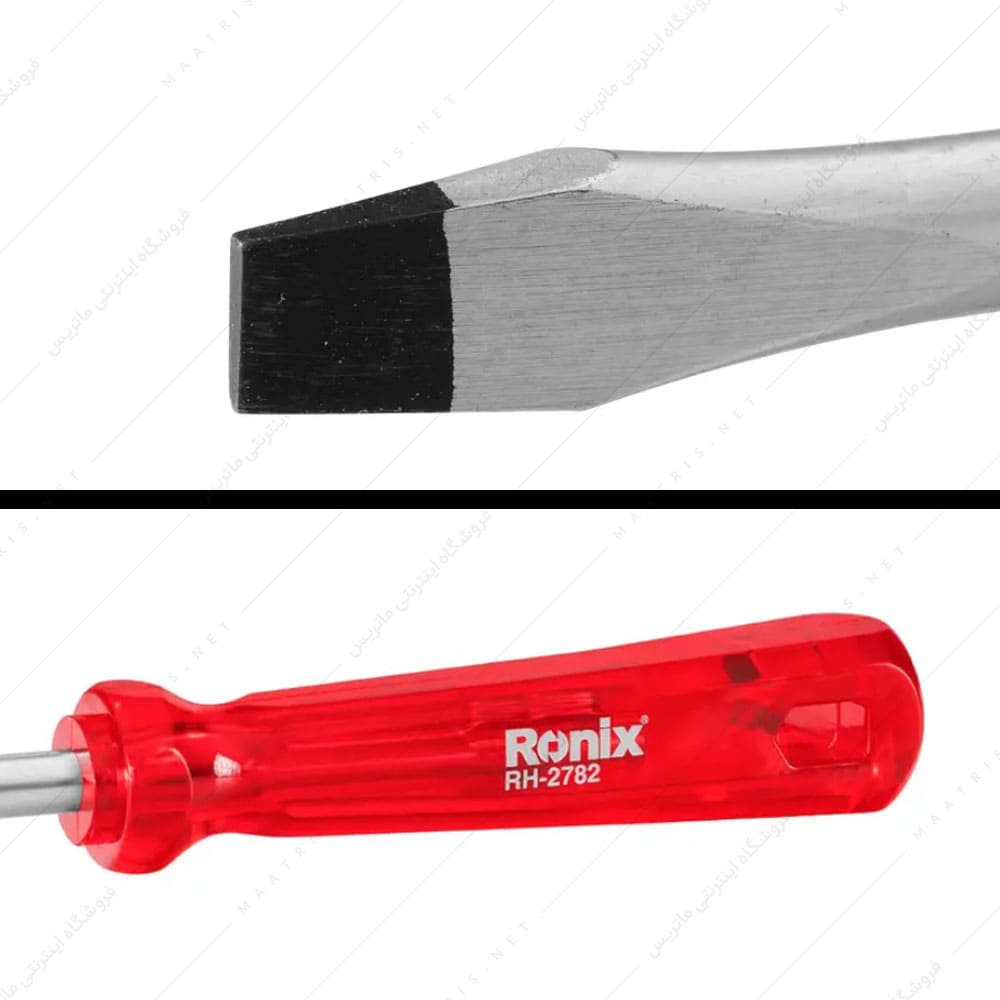 پیچ گوشتی دوسو سایز 150×8 میلی متر دوکد RH-2782 برند رونیکس