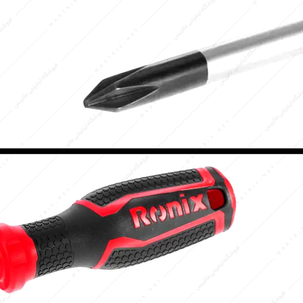پیچ گوشتی چهارسو سایز 75×5 کد RH-2842 برند رونیکس