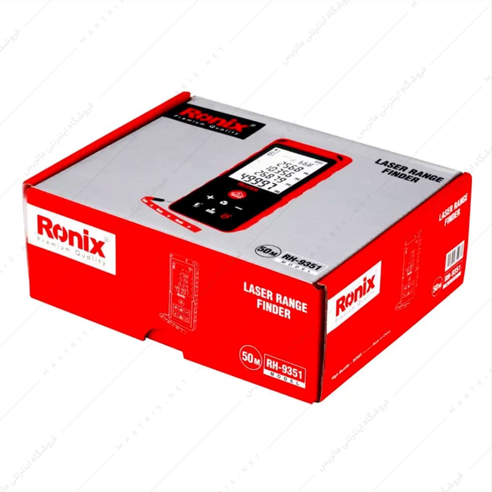 متر لیزری 50 متری کد RH-9351 برند رونیکس