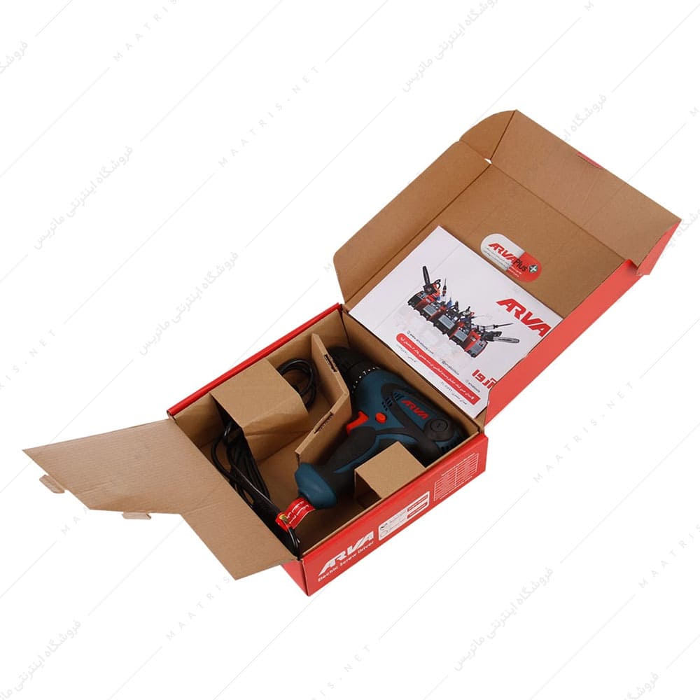 دریل پیچ گوشتی برقی 280 وات کد 5350 برند آروا