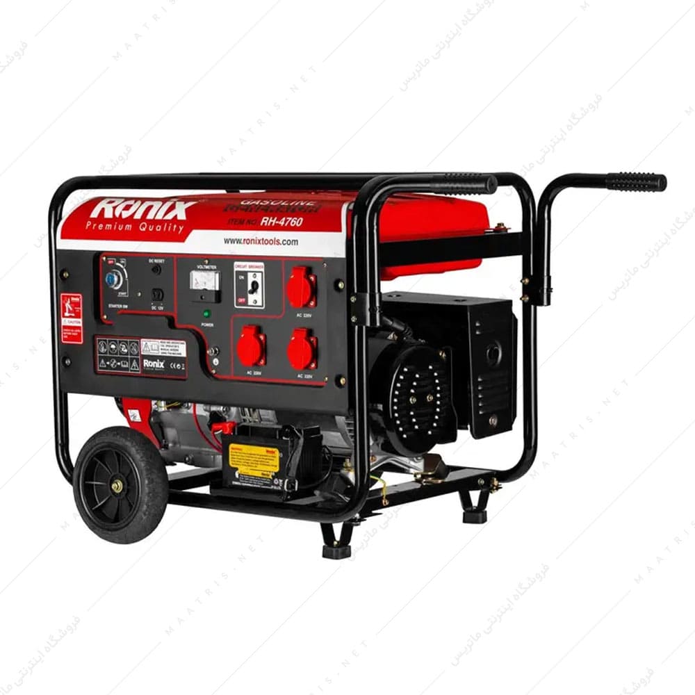 ژنراتور 6000 وات کد RH-4760 برند رونیکس