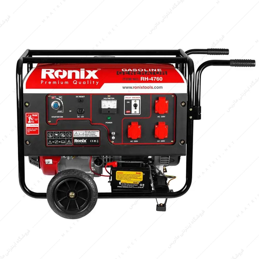 ژنراتور 6000 وات کد RH-4760 برند رونیکس