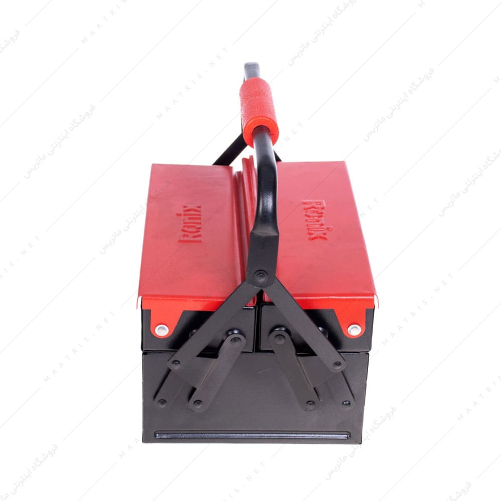 جعبه ابزار فلزی اتوماتیک 2 طبقه 30 سانت کد RH-9170 برند رونیکس
