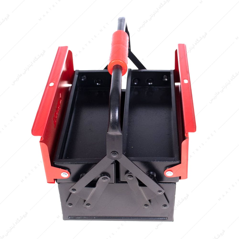 جعبه ابزار فلزی اتوماتیک 2 طبقه 30 سانت کد RH-9170 برند رونیکس
