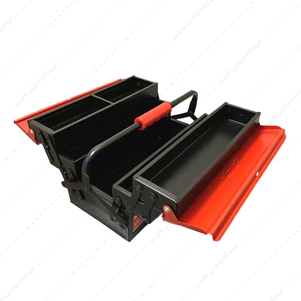 جعبه ابزار فلزی اتوماتیک 3 طبقه 40 سانت کد RH-9173 برند رونیکس