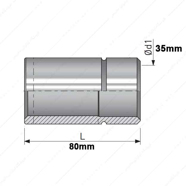 بوش راهنمای قالب مدل GB/F/35*80