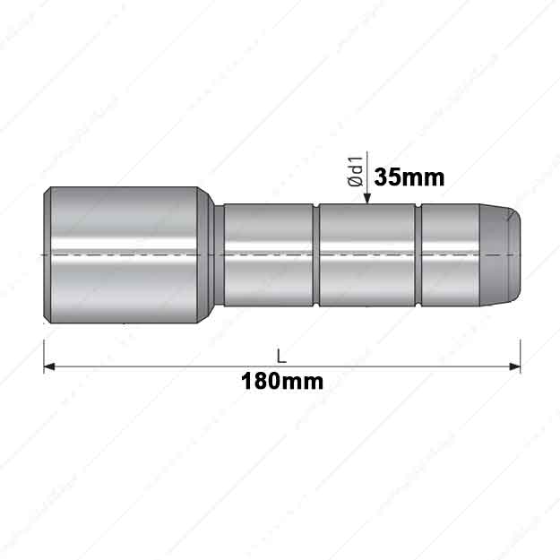 میل راهنمای قالب مدل GP/F/35*180