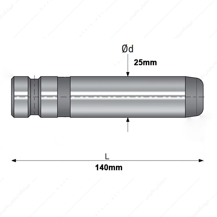 میل راهنمای قالب مدل GP/S/25*140