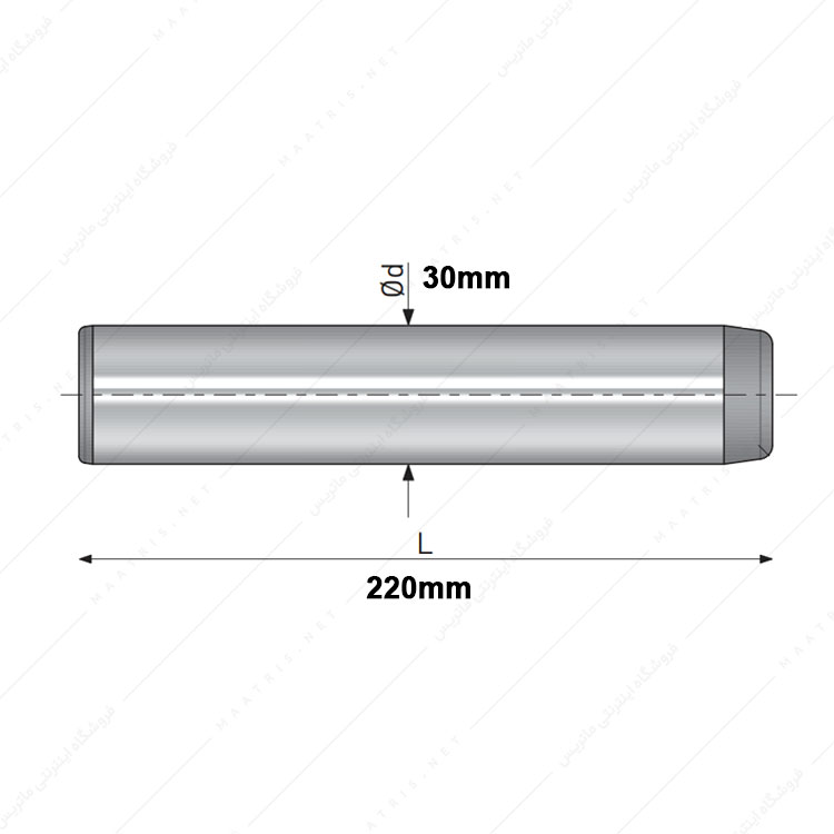 میل راهنمای قالب مدل GP/S2/30*220