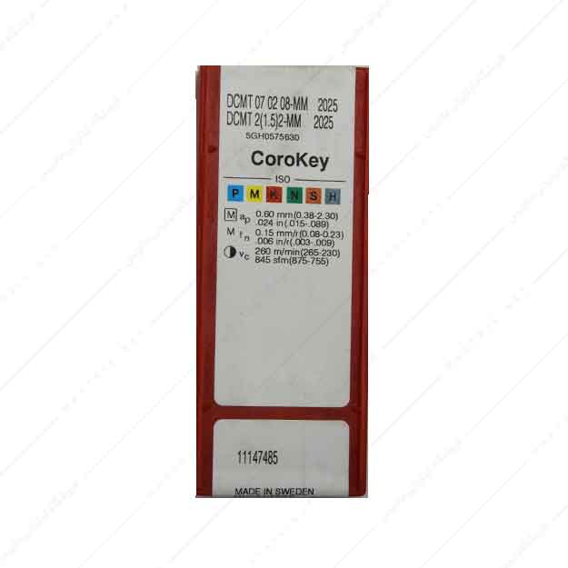 الماس تراشکاری مدل DCMT070208-MM 2025 برند SANDVIC Coromant