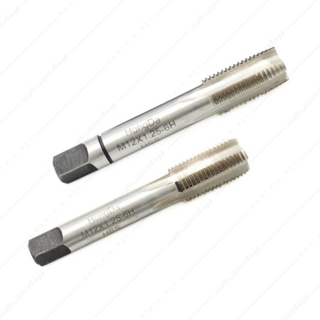 قلاویز دستی HSS سایز 12 گام 1/25 دنده ریز برند هانگدا