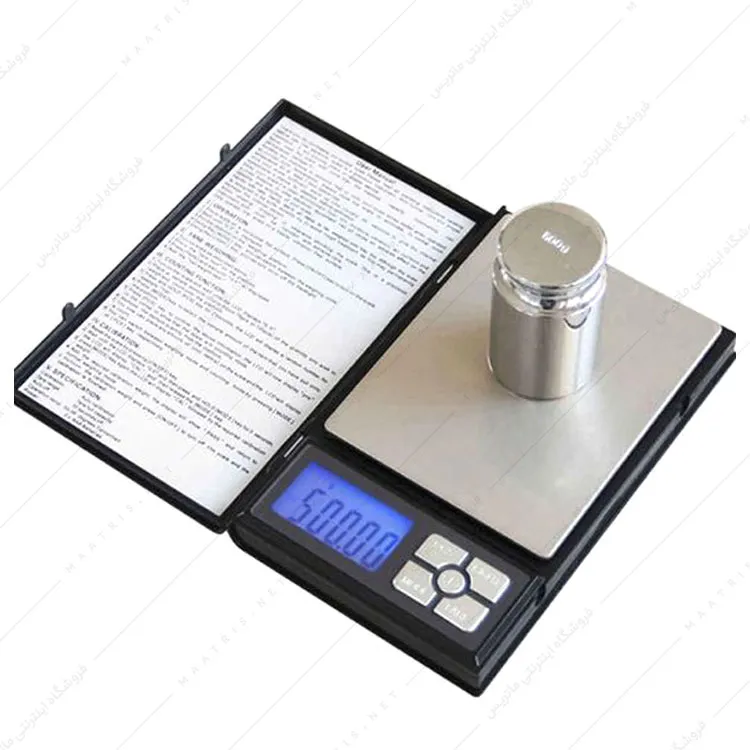 ترازو دیجیتال نوت بوک 500 گرم کد 5-1108