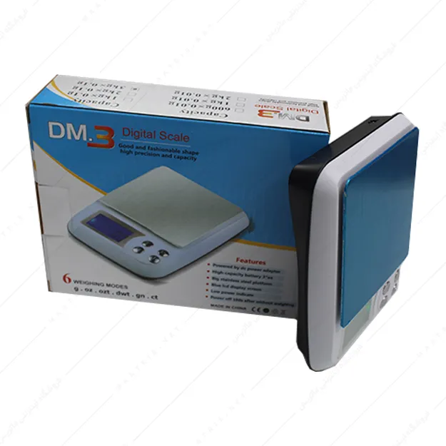 ترازو دیجیتال 3 کیلوگرمی مدل DM.3