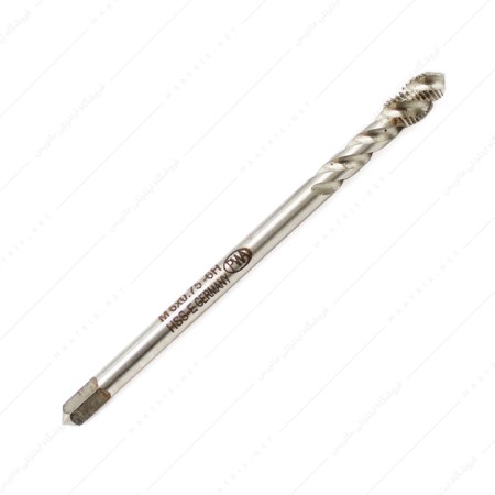 قلاویز ماشینی مارپیچ HSSE سایز 6 گام 0/75 دنده ریز برند PWA