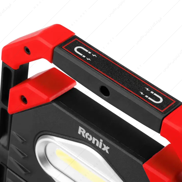 نورافکن کتابی شارژی کد RH-4277 برند رونیکس