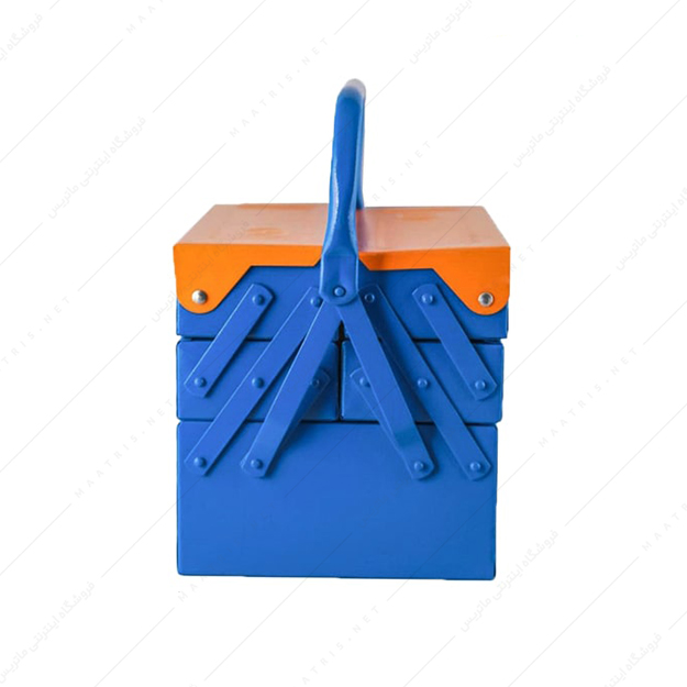 جعبه ابزار اتومات سه طبقه طول 50 سانتی متر کد 513 وفایی