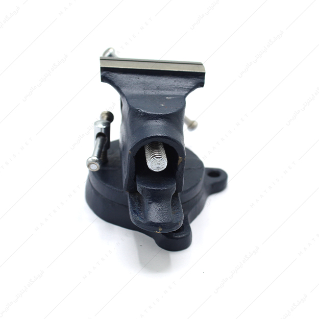 گیره رومیزی سایز 50 میلی متر فولادی صفحه گردان زیرین مدل TBV/SB/50 برند گروز