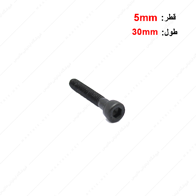 پیچ آلن قطر 5 طول 30 میلی متر