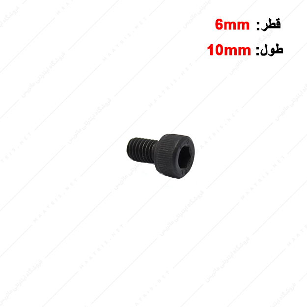 پیچ آلن قطر 6 طول 10 میلی متر