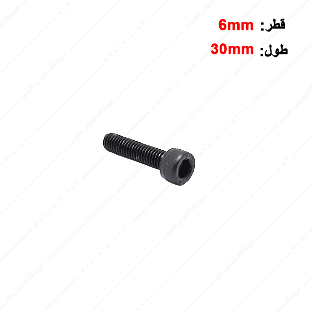 پیچ آلن قطر 6 طول 30 میلی متر