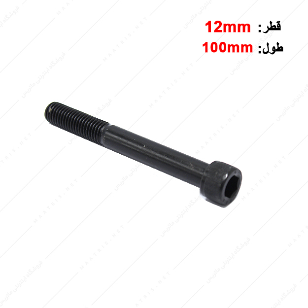 پیچ آلن قطر 12 طول 100 میلی متر