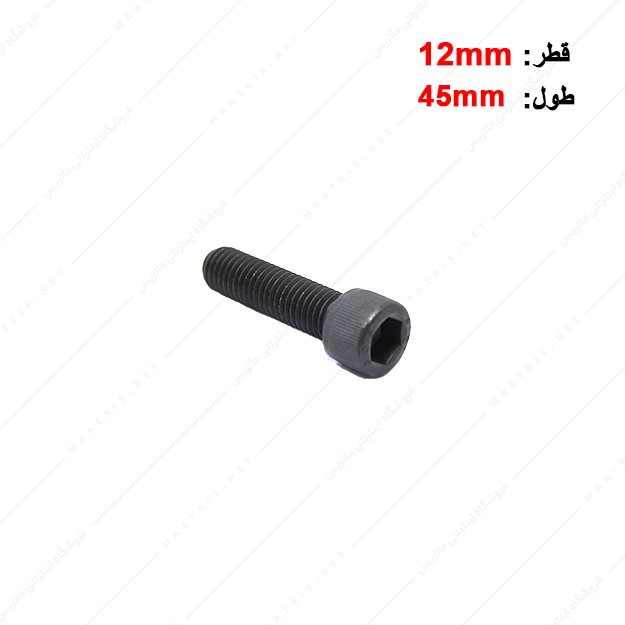 پیچ آلن قطر 12 طول 45 میلی متر
