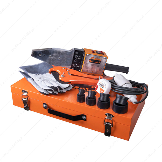 اتو لوله سبز 2500 وات با لوازم برند آکو