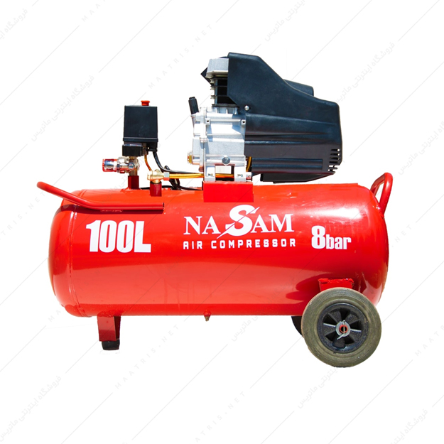 کمپرسور باد 100 لیتری کوبله کد CO-1100 برند نسام