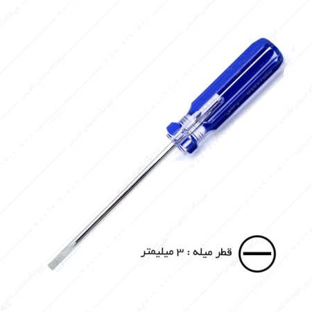 پیچ گوشتی دوسو سایز 3×75 میلی متر برند جی تک