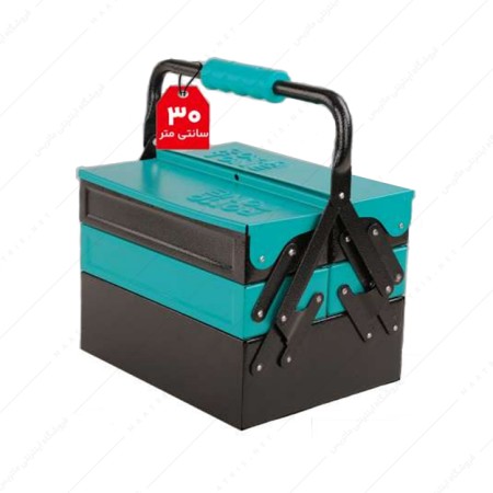جعبه ابزار سه طبقه اتوماتیک طول 30 سانتی متر کد 9033 روماتون