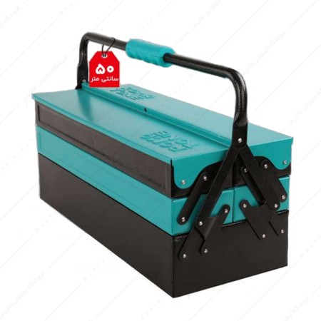 جعبه ابزار سه طبقه اتوماتیک طول 50 سانتی متر کد 9053 روماتون